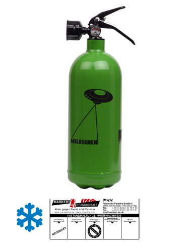 Jockel F2JM 5 Designfeuerlöscher wiederbefüllbar, 2L, EN3